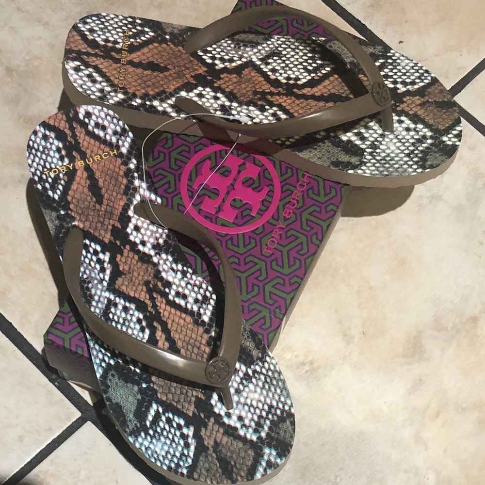 NWT~TORY BURCH~Warm Roccia/Multi Sandals-Szs 7, 8